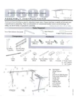 Lekolar D600 Assembly Instructions Manual preview