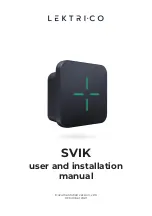 Lektri-Co SVIK User And Installation Manual preview