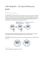 Lelit Elizabeth Quick Reference Manual preview