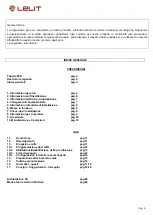 Preview for 5 page of Lelit Giulietta PL1SVH Instruction Manual