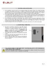 Preview for 23 page of Lelit Giulietta PL1SVH Instruction Manual