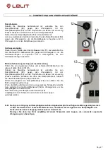 Preview for 47 page of Lelit Giulietta PL1SVH Instruction Manual