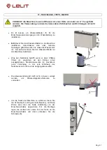 Preview for 51 page of Lelit Giulietta PL1SVH Instruction Manual