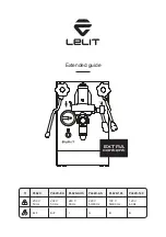 Lelit PL62X-100 Extended Manual preview