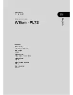 Lelit William - PL72 User Manual preview