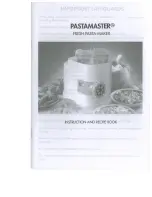 LELLO PastaMaster Instruction And Recipe Book предпросмотр