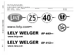 Предварительный просмотр 156 страницы LELY WELGER RP 415 Spare Parts List