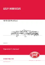 Предварительный просмотр 1 страницы LELY 1015 CD Profi Operator'S Manual