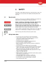 Предварительный просмотр 13 страницы LELY 1250 PROFI Operator'S Manual