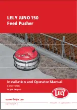 Предварительный просмотр 1 страницы LELY 5.4301.0000.1 Installation And Operator'S Manual