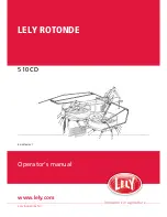 LELY 510 CD Operator'S Manual preview