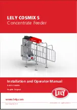 LELY COSMIX S Manual предпросмотр