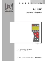 LELY E-LINK D 4060 Operating Manual preview