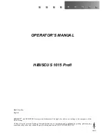 Preview for 3 page of LELY HIBISCUS 1015 Profi Operator'S Manual