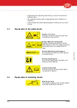 Предварительный просмотр 16 страницы LELY Hibiscus 745 CD Vario Operator'S Manual