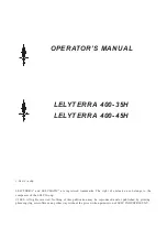 Предварительный просмотр 21 страницы LELY LELYTERRA 400-35H Operator'S Manual