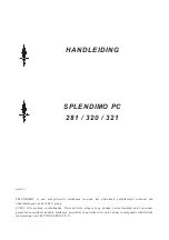 LELY SPLENDIMO PC 281 Operator'S Manual preview