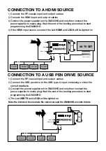 Предварительный просмотр 5 страницы Lem Elettronica DM200HD User Manual