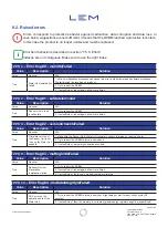 Предварительный просмотр 91 страницы LEM DCBM 400 Series Operation Manual