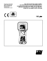 LEM ISO plus Operating Instructions Manual предпросмотр