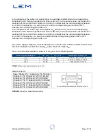 Предварительный просмотр 12 страницы LEM IST ULTRASTAB User Manual