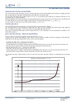 Предварительный просмотр 10 страницы LEM ITZ 2000-SB FLEX ULTRASTAB Manual