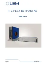 LEM ITZ FLEX ULTRASTAB User Manual предпросмотр