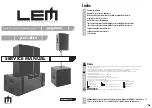 LEM PEGASUS 118 Service Manual предпросмотр