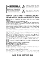 Preview for 2 page of LEM RX 20 Owner'S Manual