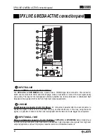 Предварительный просмотр 8 страницы LEM SPX LIVE Owner'S Manual