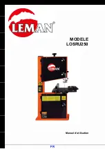 Предварительный просмотр 3 страницы LEMAN LOSRU250 Instruction Manual