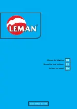 LEMAN MOR375 Assembly And Operating Instruction предпросмотр