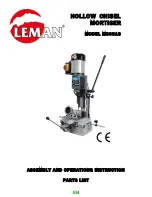 Предварительный просмотр 42 страницы LEMAN MOR375 Assembly And Operating Instruction