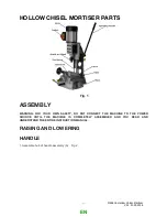 Предварительный просмотр 48 страницы LEMAN MOR375 Assembly And Operating Instruction