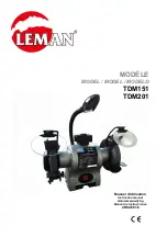 Предварительный просмотр 1 страницы LEMAN TDM151 Instruction Manual