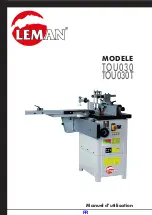 Предварительный просмотр 3 страницы LEMAN TOU030 Manual