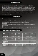 Preview for 2 page of Lemania Energy GX10 Series User Manual