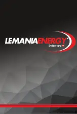 Preview for 28 page of Lemania Energy GX10 Series User Manual