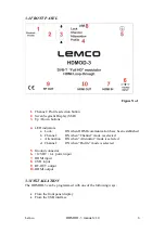 Preview for 6 page of Lemco HDMOD-3 Operation Manual