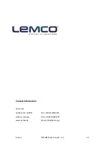 Preview for 22 page of Lemco HDMOD-Q1 Operation Manual