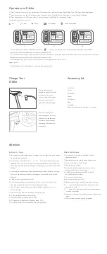 Preview for 2 page of Lemeego X E-Bike 2021 Manual