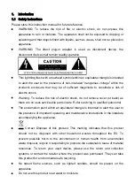 Предварительный просмотр 3 страницы LEMEGA MSY2 Owner'S Manual