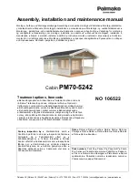 Preview for 1 page of Lemeks 106522 Assembly, Installation And Maintenance Manual