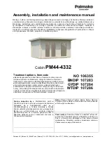 Preview for 1 page of Lemeks 3010744 Assembly, Installation And Maintenance Manual