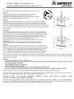 Предварительный просмотр 5 страницы Lemeks IMPREST Elly Assembly, Installation And Maintenance Instructions