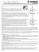 Предварительный просмотр 10 страницы Lemeks IMPREST Elly Assembly, Installation And Maintenance Instructions