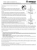 Предварительный просмотр 16 страницы Lemeks IMPREST Elly Assembly, Installation And Maintenance Instructions