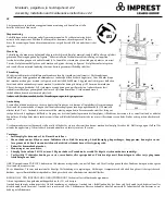 Предварительный просмотр 20 страницы Lemeks IMPREST Elly Assembly, Installation And Maintenance Instructions