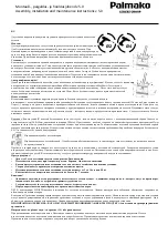 Preview for 17 page of Lemeks Palmako BRENDA MV80-5120 Assembly, Installation And Maintenance Instructions