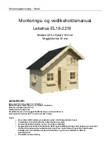 Preview for 28 page of Lemeks Palmako EL16-2218 Manual